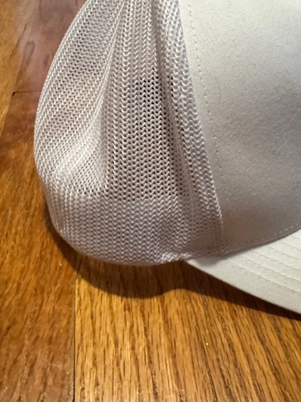 Travis Mathew Men’s white Patch Trucker Hat